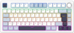 EPOMAKER x Aula F75-ISO Mehaaniline klaviatuur juhtmevaba, Hot Swap Gaming Keyboard 75% protsent, Saksa paigutus QWERTZ, BT/Wireless/USB-C, nupud ja RGB (helesinine, LEOBOG Reaper Switch)