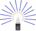 UES M43 Sensor Cleaning Kit for Micro Four-Thirds MFT Cameras, 12 mm Microfibre Swabs, Individually Packed, Includes Liquid Cleaner, Compatible with Panasonic Lumix, Olympus OM-D, Blackmagic Pocket