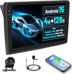 4G + 128G Inefala Android 15 autoraadio Renault Trafic/Opel Vivaro B/Nissan Primastar 2010-2014, 10-tolline puuteekraaniga raadio Bluetooth GPS WiFi WiFi Wireless Carplay Android auto FM RDS Mic tagurdamine