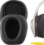 Geekria QuickFit asendusk&otilde;rvaklapid DENON AH-D600, AH-D7100 k&otilde;rvaklappidele, k&otilde;rvapadjad, remonditarvikud (must)