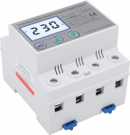 Pingekaitse 230 V/400 V vahelduvvoolu reguleeritav pingekaitse STVP-932 3-faasiline LCD multifunktsionaalne isereguleeritav pingekaitse (63A)