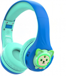 Riwbox CB-7S Bluetooth k&otilde;rvaklapid lastele, kassik&otilde;rvad, LED-valgus, Bluetooth juhtmevabad k&otilde;rvaklapid mikrofoni ja turvalise helitugevusega, 45 tundi m&auml;nguaega, Bluetooth 5.3 juhtimine