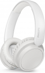 Philipsi TAH5219WT Kerge, juhtmevabad Bluetooth-k&otilde;rvaklapid passiivse m&uuml;raisolatsiooniga - 65 tundi m&auml;nguaega, selged k&otilde;ned, d&uuml;naamiline bass, 2 tundi USB-C laadimist - Valge