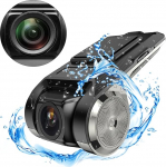 CAMECHO auto Dash Cam Mini Android autoraadio jaoks, USB Dash Cam auto koos autokaameraga, 170 &deg; laias nurgas &ouml;&ouml;vaatlus, DVR videoregistraatori tugi G-sensor, ADAS, Loop salvestamine