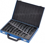 Draper HSS-Bohrer-Set, schwarz, 170-teilig, 08854, f&uuml;r Metall, Holz und Kunststoff