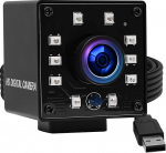 Svpro 1080P Night Vision Camera Fisheye USB Camera CMOS OV2710 IR LED Infrared Webcam with IR Cut HD Surveillance Camera for Home Security