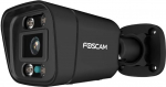 Foscam V5EP 5MP POE Surveillance Camera with Built-in Headlight and Alarm Siren, Detection of Persons and Vehicles, Night Vision, Two-Way Audio, P2P Function, IP66 Waterproof (Black)