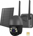 4G Cellular Security Camera Wireless Outdoor Solar Powered koos SIM-kaardiga, ei vaja WiFi, liikumise tuvastamine
