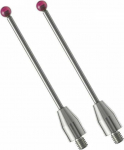 CMM Stylus Carbide Ball 2mm l&auml;bim&otilde;&otilde;t 50mm pikk, &uuml;hildub CMM m&otilde;&otilde;tes&uuml;steemidega
