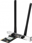 MERCUSYS MA80XE TP-Link WiFi 6 WiFi kaart PCIe AX3000Mbps Bluetooth 5.3 Dual Band (5GHz/2.4GHz), Intel Wi-Fi 6E, WPA3, MU-MIMO, OFDMA, WiFi kaart PC, k&otilde;vaketas, Windows 11/10, Wi-FI 6 AX3000