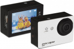 Kitvision Escape HD5 720p veekindel tegevuskaamera koos paigaldustarvikutega - valge