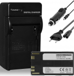 Asendusaku + laadija (auto, v&otilde;rk), mis &uuml;hildub Canon BP-970G jaoks Canon EOS C100 Mark II / GL2 / XF100, XF105 / XH A1, G1, XL H1A