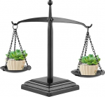 Antiikstiilis metallist skaala, dekoratiivne justiitskaala, ehtedekaal ja k&uuml;&uuml;nla hoidja kodu kaunistamiseks, NTGC6JSH249FTR50S14S