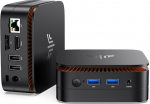 NiPoGi Essenx E1 Mini PC W-11 Pro Intel Alder Lake-N N95 (kuni 3,4 GHz) 16GB DDR4 512GB SSD, Mini arvuti HDMI 2.0+DP 1.4 Dual UHD Display 4K @ 60Hz lauaarvuti Gigabit Ethernet/2.4+5G WiFi/BT4.2 kontorisse