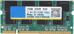 S&uuml;learvuti DDR &, 200 Pin 1G 333MHz s&uuml;learvuti m&auml;lu, PC-2700 ribalaius Deskstop Notebook asendusm&auml;lu DDR
