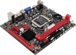 Dpofirs B75M Arvuti emaplaat Micro ATX Gaming emaplaat Corei7 I5 I3 LGA1155 SATA3.0x1 SATA2.0x3 PCI E8Xx1 100M v&otilde;rgukaart DDR3x2 VGA HDMI PCI E1Xx1