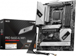 MSI PRO B650-A WiFi emaplaat, ATX, toetab Ryzen 9000, 8000 ja 7000 seeria protsessoreid, AM5, DDR5 Memory Boost 7600+MHz/OC, 2 x PCIe 4.0 x16, 3 x M.2 Gen4, Wi-Fi 6E