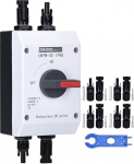 DIHOOL DC Isolator kaitsel&uuml;liti IP65 veekindel 32A 1200V PV Combiner Box p&auml;ikesepaneelide s&uuml;steemi p&auml;ikesepaneelide s&uuml;steemi p&auml;ikesepaneelide jaoks