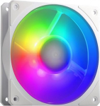 Cooler Master Mobius 120P ARGB ventilaator White Edition - 120 mm ARG ventilaator r&otilde;ngaste labade disainiga (PWM), Loop Dynamic Bearing System (max. 75,2 CFM, 3,63 mmH2O, 30 dBA), kalduva &otilde;hufookusraamiga.