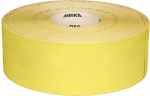 Mirka kollane liivapaberirull / 93 mm x 50 m / P240 / k&otilde;va puidu, pehme puidu, v&auml;rvi, spaatli, plasti lihvimine / 1 rull