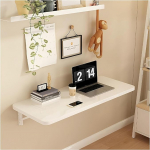 Wall-Mounted Folding Desk Floating Laptop Table for Small Spaces Space-Saving Wall Desk Laundry Table Compact Foldable Dining Table Versatile Home Office Solution