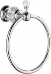 Luksuslik Crystal Series Chrome Fished Batrhoom r&auml;tikur&otilde;nga hoidja Wall Mouted