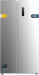Cecotec Bolero CoolMarket SBS 562 Inox E Ameerika k&uuml;lmik k&uuml;lg k&uuml;lje k&otilde;rval 562 L 177 x 91,2 cm, Inverter Plus kompressor, madal tarbimine, k&uuml;lmakindlus, multiairflow, kiirjahutus, roostevaba teras
