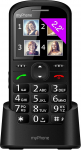 Myphone Halo 2 Negro M&oacute;vil Senior 2.2'' C&aacute;mara Vga Bluetooth Microsd Bot&oacute;n Sos Base De Carga Bot&oacute;n Sos Base De Carga