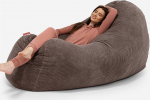 Lounge Pug, Giant Bean Bag Couch, Bean Bag Diivan, Pom-Pom Chocolate