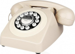 Retro telefon, TelPal juhtmega telefon, vanamoodne telefonid, Vintage antiik lauaarvutitelefon, klassikaline 1980ndate aastate lauatelefonid koju ja kontorisse, uudne hotellitelefon koos