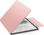 MoKo magnetiline &uuml;mbris uuele 11-tollisele Kindle Scribe 2025 (3. Gen) & Kindle Scribe Colorsoft 2025 (1. Gen) - Slim Folio Premium PU nahast &uuml;mbris koos pliiatsi sulgemisega ja automaatse uinumise &auml;ratusega, roosakas kuldne