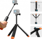 Selfie Stick Go Pro Floating Handle Tripod Waterproof Extendable Selfie Monopod for Go Pro 13/12/11/10/9/8/7/6/5/4/3