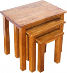 Solid Oak Stackable 3 laudade kohvilaud