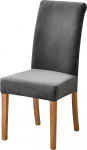 Parson Velvet toolikatted Stretchy Super Soft Chair Protectorid Party Pet Protector (komplekt 6, tumehall)