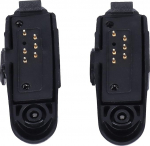 KIMISS audioadapter, 2 Pack 7 Pin k&otilde;rvaklappide 2 t&uuml;kki Plug Radio k&otilde;rvaklapid GP140 GP320 GP328 GP329 GP338 GP339 GP340 GP360 GP380 GP640 GP650 GP680 GP1280 Portable