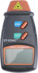 PRETYZOOM Portable Tachometer with LCD Display, Non-Contactable, Mini, Stores Minimum Readings for Motor Applications, Without Battery