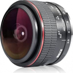 MEKE Meike 6.5mm Ultra Wide f/2.0 ringikujuline kalasilm objektiiv Fujifilmi APS-C peegelkaameratele