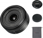 7artisans 18mm f5.6 Full Frame Manual Focus Lens Ultra Thin Compatible with Sony E Camera FX A1 A9 A7M A7R A7S A7C ZVE Series FX3,A9II,A7M2,A7S2