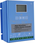 Atsoya Wind Solar Hybrid System MPPT Charge Controller, 2000 W Solar Charge Controller 12 V 24 V Solar Controller Home Use with LCD Display MPPT Solar Charge Controller for Mains Independent Wind
