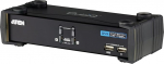 ATEN 2-pordiline USB DVI/Audio KVMP l&uuml;liti