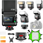Godox iT32 X5L TTL Kamerablitz mit X5 L Funkausl&ouml;ser f&uuml;r Leica, Magnetisch Abnehmbar, Sofortiger On/Off-Kamera-Wechsel, Touchscreen, HSS 2.4G Wireless Trigger, GN18 1,5s Ladezeit f&uuml;r Leica SL2/M10/Q2