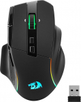 Redragon M925 PRO traadita m&auml;nguhiir, 26,000 DPI optiline RGB hiir, 10 programmeeritavat nuppu, &uuml;likiire kerimisratas, tarkvara toetab kohandatud klahvide m&auml;&auml;ramist ja DPI seadistamist, mustas toonis