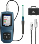 AEGTEST AEG-8103 Gaussmeter, taasaufladbares Teslameter 0-2500mT, Magnetometer mit Datenaufzeichnung und Alarm, Magnetfeldst&auml;rke- und Poltester, &plusmn;5% allgemeine Genauigkeit f&uuml;r Fabriken, Werkst&auml;tten