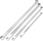 Genius SAE Extra Long Box End Key Set of 4