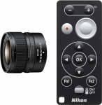NIKON NIKKOR Z DX 12-28mm f/3.5-5.6 PZ VR ja ML-L7 Bluetooth-pult