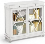 Mar.c.a. Design - sisemiste riiulite ja &uuml;lemiste sahtlitega raamaturiiul, praktiline ja elegantne vitriin m&ouml;&ouml;bel Papplipuust mattvalge - Povera Art Made in Italy - m&otilde;&otilde;tmed 110 x 40 x