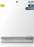 Cecotec Mini-K&uuml;hlschrank, 121 l, Bolero CoolMarket TT BI 121 White E, H&ouml;he 81,8 cm und 59,5 cm Breite, Gefrierschrank, Fast Freezing, Wendet&uuml;r, einstellbare Temperatur, Wei&szlig;