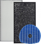 PUREBURG asendus HEPA-filter + deodorantfilter, mis &uuml;hildub Sharp UA-HD60U-L/UA-HG60E-L &otilde;hupuhastiga koos &otilde;huniisutamisfunktsiooniga, UZ-HD6HF (HEPA-filter)/UZ-HD6DF (deodorantfilter)