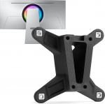 3IDEE VESA adapter, mis &uuml;hildub Samsung Odyssey OLED G8 kumeraga m&auml;ngumonitoriga (S34BG850SU) - 75 x 75 mm - t&auml;iuslik sobivus ja stabiilne kuju - monitori v&otilde;i seinakinnituse kinnitamiseks.