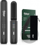 Habeme sirgenduskamm meestele, REHOYO traadita habeme harja, 3 reguleeritavat temperatuuri, laetav iooniline harja juuste ja habeme sirgendajatele, anti-scalding / kaasaskantav, 60 minuti aku eluiga